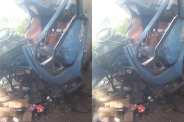 தறிகெட்டு ஓடிய லொறியால் நான்கு பேர் காயம்