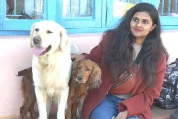 உக்ரைனில் இருந்து செல்ல பிராணிகளுடன் தமிழகம் வந்த மாணவி!