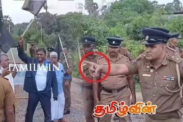 யாழ்.தையிட்டியில் போராட்டக்காரர்களுக்கும் பொலிஸாருக்குமிடையில் முரண்பாடு!