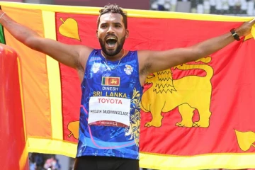 பாராலிம்பிக் வரலாற்றில் இலங்கைக்கு  முதல் தங்கத்தை பெற்றுக்கொடுத்த வீரர்
