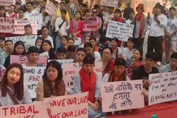 பங்களாதேஷின் இடைக்கால அரசாங்கத்தை எதிர்த்து அமெரிக்காவில் போராட்டம்