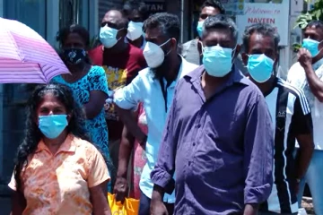 தனிமைப்படுத்தல் ஊரடங்கிற்கு மத்தியில் கொழும்பில் திரண்ட மக்கள்