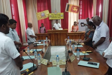 முள்ளிவாய்க்காலில் உயிர்நீத்த உறவுகளுக்கு காரைதீவு பிரதேச சபையின் அமர்வில் அஞ்சலி