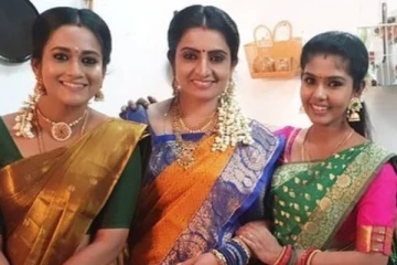 வேறொரு சீரியல் நடிகருடன் புகைப்படம் எடுத்துக்கொண்ட பாண்டியன் ஸ்டோர்ஸ் முல்லை.. காரணம் இது தானா..