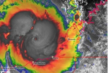அவுஸ்திரேலியாவின் மேற்கு கடற்கரையை தாக்கிய இல்சா புயல்