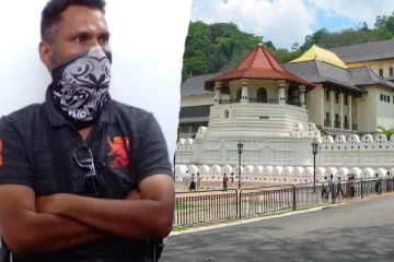 தலதா மாளிகை வளாகத்தை   காணொளி  எடுத்த வெளிநாட்டு பிரஜைக்கு நேர்ந்த கதி!