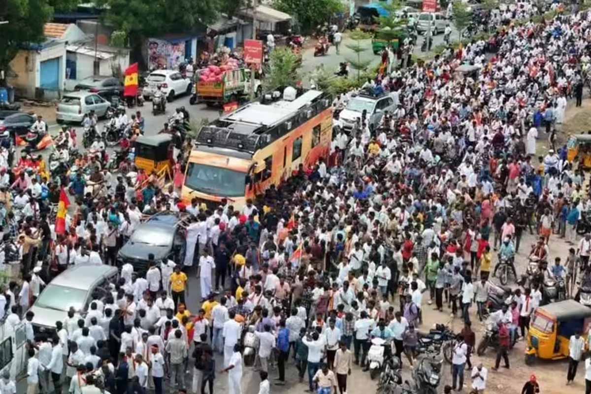 பொய் வாக்குறுதிகள்: திமுக-வை கடுமையாக விமர்சித்த விஜய் | Vijay Speaks About Stalin In Trichy