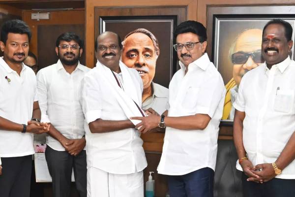 திமுகவில் இணைந்த அதிமுக முன்னாள் அமைச்சர்; அதிமுக கூட்டணியில் டிடிவி - அதிர்ச்சியில் விஜய் | Vaithilingam Joins Dmk Ttv Dhinakaran Joins Nda