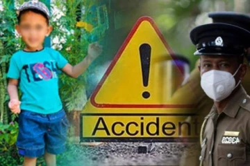 வீதி விபத்தொன்றில் இரண்டே வயதான குழந்தை பலி