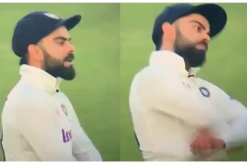 இப்போ சட்டைய கழட்டு - எதிர் அணி வீரரின் செயலால் கடுப்பான விராட்!