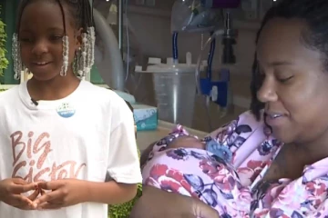 தாய்க்கு பிரசவம் பார்த்த 9 வயது மகள்! உலகின் சாதனை! அதிர்ச்சியில் மக்கள்!