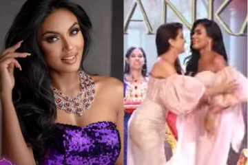 ඔන්න හැමෝම බලාසිටි Mrs Srilanka කිරුළ ඉශාදි අමන්දාට.. (PHOTOS)