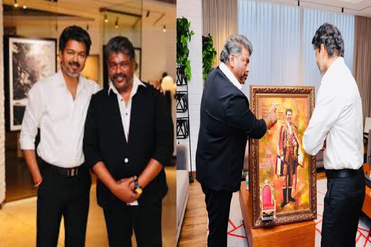 குந்தவை சர்ச்சைக்கு பின்... முதல்வர் விஜய் - பார்திபனின் முதல் சந்திப்பு! படுவைரலாகும் புகைப்படங்கள் | Director Actor R Parthiban Meets Cm Joseph Vijay
