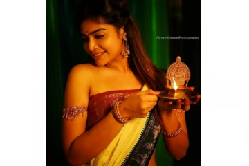 ஒளியிலே தெரிவது தேவதையா? இணையத்தை கலக்கும் தர்ஷா குப்தா !