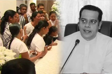 சனத் நிஷாந்தவின் இறுதிக் கிரியைகள் : குவிக்கப்பட்டுள்ள பெருமளவு பொலிஸார்