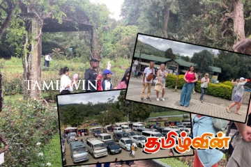 நுவரெலியாவில் குவியும் சுற்றுலாப் பயணிகள்