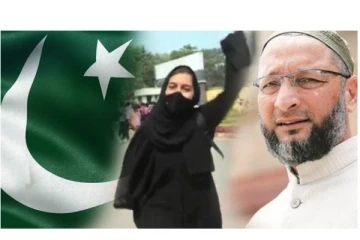 ஹிஜாப் விவகாரம் - ‘இது எங்கள் வீடு.. உங்கள் கால் அல்லது மூக்கை இங்கே நுழைக்காதீங்க...’ - பாகிஸ்தானுக்கு ஒவைசி எச்சரிக்கை