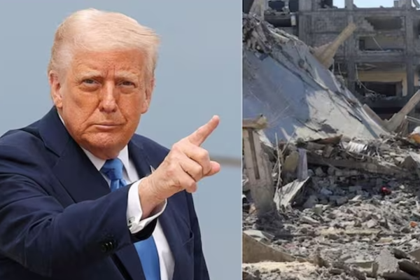 காசா போருக்கு முற்றுப் புள்ளியிட்ட ட்ரம்பின் கையெழுத்து | Trump Signs Historic Gaza Peace Deal