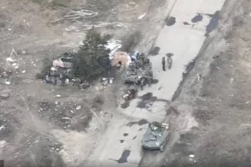 13 மைல்கள் தொலைவில்... உக்ரைன் தலைநகருக்கு அடுத்த ஆபத்து: வெளியான காணொளி