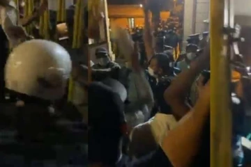 ஜனாதிபதி அலுவலகத்திற்கு முன்னால் பரபரப்பு