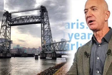 அமேசான் உரிமையாளருக்காக இடிக்கப்பட்ட பழமையான பாலம்