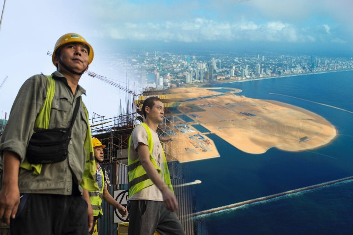 கொழும்பு துறைமுக நகரில் சீனர்கள் அடிதடி! | Clash Chinese Nationals At Colombo Port City
