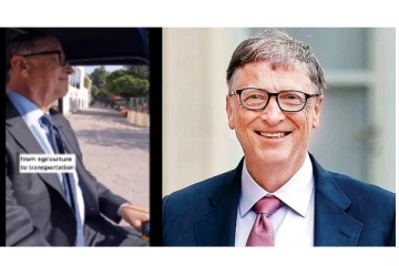 சாலையில் ஆட்டோ ஓட்டிய பில் கேட்ஸ்... - வைரலாகும் வீடியோ... - வாயடைத்த நெட்டிசன்கள்...!