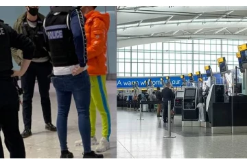 பிரித்தானியா விமானநிலையத்தில் கைது செய்யப்பட்ட 25 வயது இளைஞர்! எதற்காக தெரியுமா? வெளியான காரணம்