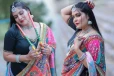 சிற்பிகள் செதுக்கிய உருவமடி!! நடிகை வினிதாவின் ரீசெண்ட் புகைப்படங்கள்..