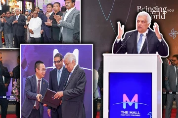 கொழும்பு துறைமுக நகரத்தில் புதிய வணிக வளாகம் திறப்பு !