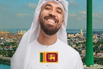 சமூக ஊடக செல்வாக்காளர் கலீத் அல் அமெரி இலங்கை விஜயம்