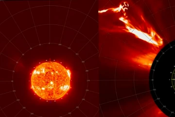 විශාලතම සූර්ය පිපිරීමක්...කිලෝමීටර මිලියන ගණනක් විවෘත අවකාශයට විහිද යයි..(VIDEO)