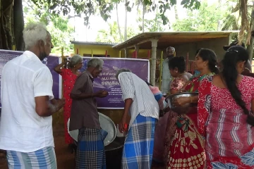 'கஞ்சி பரிமாறுவோம் முள்ளிவாய்க்கால் வலி சுமந்த கதை பகிர்வோம்' மூன்றாவது நாள் அஞ்சலி