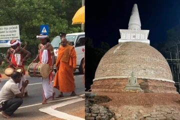தமிழர் தாயகத்தில் சத்தமின்றி முளைத்த புதிய விகாரை - படையெடுக்கும் பௌத்த பிக்குகள்