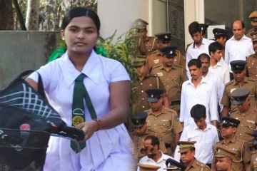 யாழ் புங்குடுதீவு மாணவி வித்தியா படுகொலை: பாதுகாப்புடன் வெளியே வந்த குற்றவாளி!