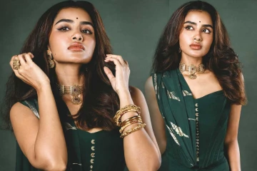 பச்சை நிறமே பச்சை நிறமே!! நடிகை அனுபமாவின் அழகிய போட்டோஸ்..