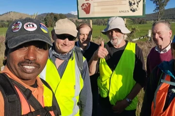 அவுஸ்திரேலியாவில் இலங்கையரால் ஆரம்பிக்கப்பட்ட நடைபயணம்