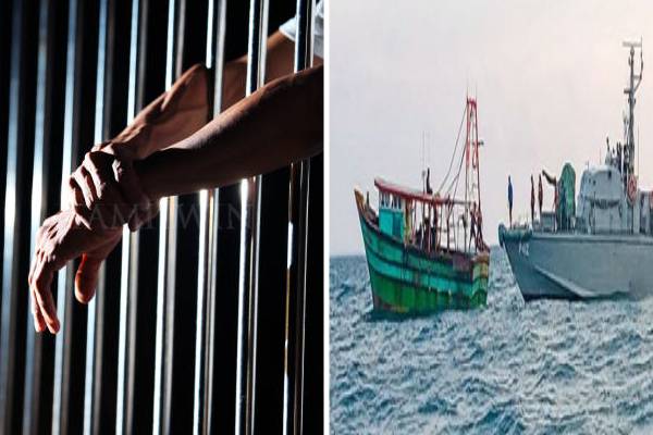அத்துமீறிய மீன்பிடி : இந்திய கடற்றொழிலாளர்கள் 10 பேருக்கு விளக்கமறியல் | 10 Indian Fishermen Arrested Sri Lankan Waters