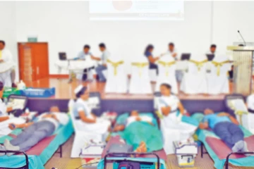 யாழில் இரத்த தானம் முகாம்