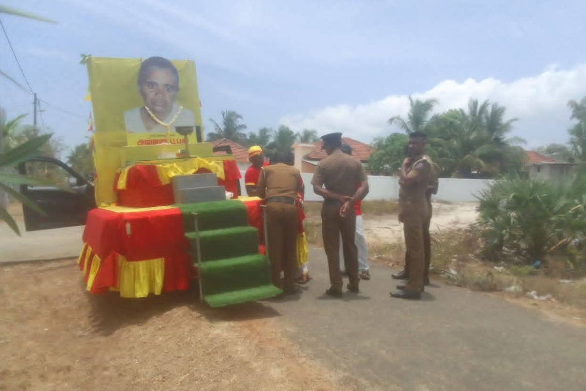 அன்னை பூபதியின் ஊர்தி தடுக்கப்படவில்லை : காவல்துறையினர் விளக்கம் | Annai Poopathy S Vehicle Was Not Stopped By Police