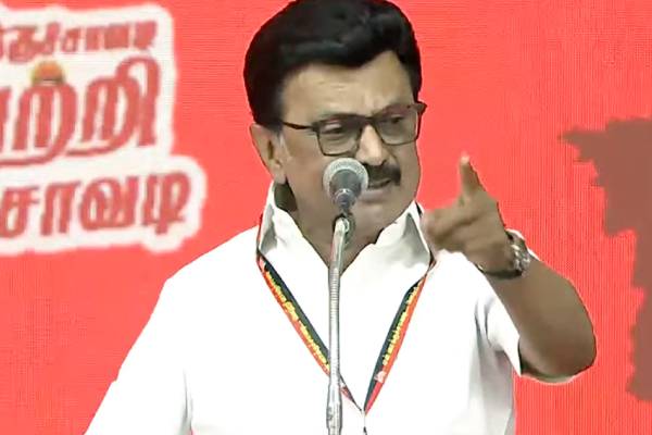 மக்களுக்கு கொடுத்த திமுக அரசு; மக்களிடமிருந்து எடுத்த பாஜக அரசு - முதல்வர் ஸ்டாலின் | Mk Stalin Speech In Madurai Dmk Conference