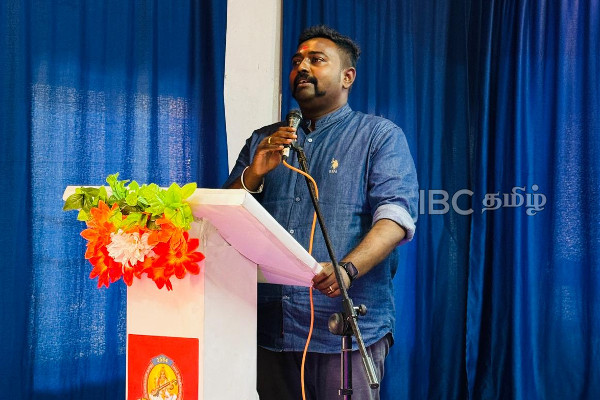 கல்வி புரட்சிக்கு என்றும் துணை : பாரத் அருள்சாமி அளித்த உறுதிமொழி | Education Revolution Bharath Arulsamy S Speech