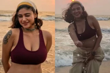 அட ஓவியாவா இது, உடல் எடை கூடி கடற்கரையில் கிளாமர் உடையில் எடுத்த வீடியோ... வைரல்