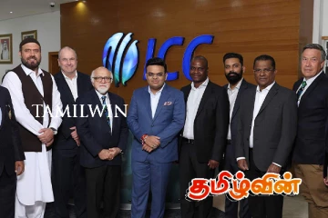 ஐசிசி தலைவர் ஜெய் சா துபாய் தலைமையகத்துக்கு விஜயம்
