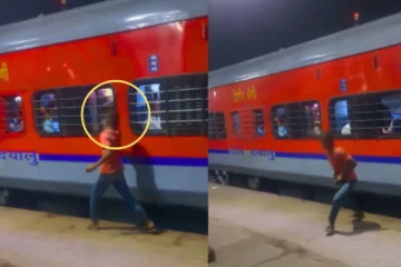 ஓடும் ரயிலில் சிறுவன் செய்த மோசமான செயல் - வைரலாகும் அதிர்ச்சி வீடியோ!