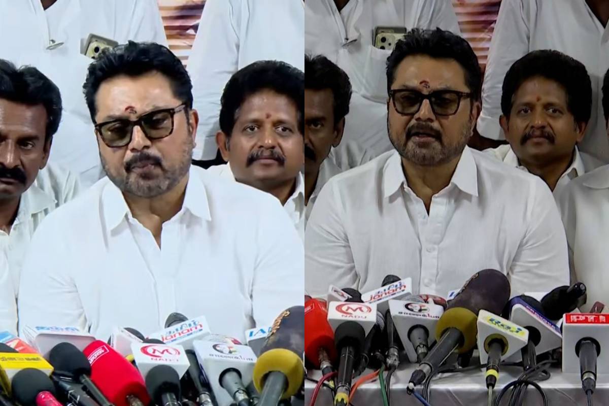 விஜய் ஒரு தலைவனே இல்லை - சரத்குமார் ஆவேசம் | Sarathkumar Slams Tvk Vijay Is Not A Leader