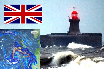 பிரித்தானியாவை தாக்கவுள்ள சந்திரா புயல்- கடுமையான காற்று, மழை எச்சரிக்கை