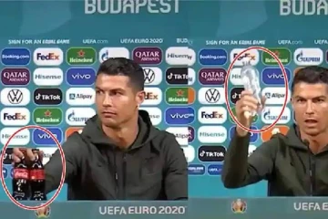 கோகோ கோலாவுக்கு ”நோ” சொன்ன ரொனால்டோ! வைரல் வீடியோ