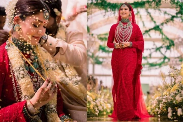 மஞ்சள் கயிற்றில் கழுத்தில் தொங்கும் தாலி... நெற்றி வகிட்டில் குங்குமம்! ரசிகர்களின் கவனத்தை ஈர்த்த புகைப்படம்