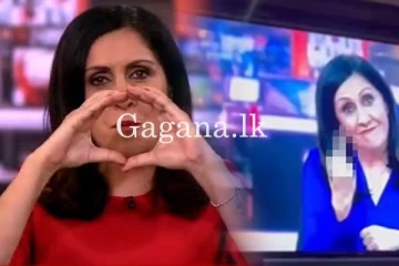 ලයිව් එකේදී නිවේදිකාව මැදගිල්ල පෙන්වන්න ගිහින් සිදු වෙච්ච දෙයක්.- (VIDEO)